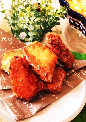 びんちょうまぐろの竜田揚げ(^O^)-レシピのメイン写真