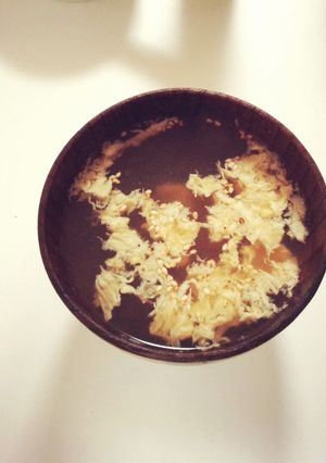 ホッとする卵スープ-レシピのメイン写真