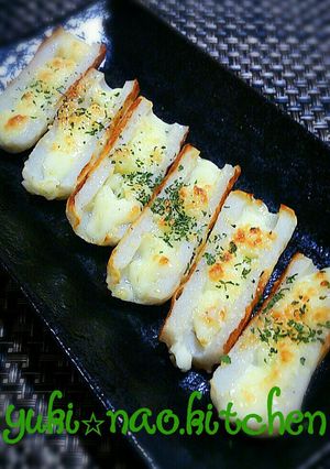 ☆竹輪のマヨチーズオーブン焼き☆-レシピのメイン写真
