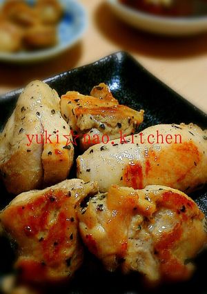 ☆鶏もも肉の柔らかレモンバジル焼き☆-レシピのメイン写真