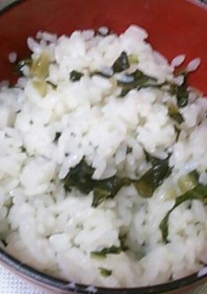 超簡単☆しみ旨！野沢菜混ぜごはん-レシピのメイン写真
