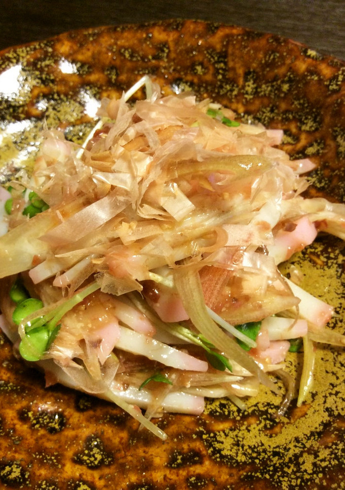 かまぼことみょうがの梅和え-レシピのメイン写真