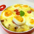 色々入れちゃう☆たまごのポテトグラタン