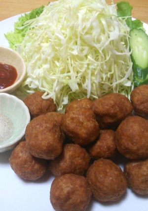 あんのない肉団子♪-レシピのメイン写真