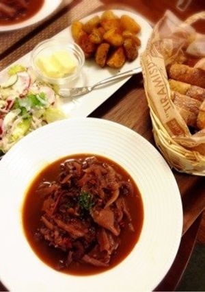 牛肉の赤ワイン煮-レシピのメイン写真