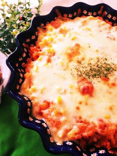 ケチャップご飯(^O^)ドリアだよ-レシピのメイン写真