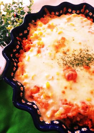 ケチャップご飯(^O^)ドリアだよ-レシピのメイン写真