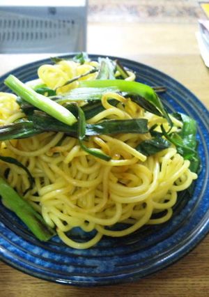 ニラ焼きそば-レシピのメイン写真