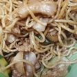 夏野菜の豚バラやきそば♪