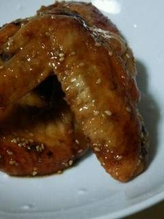 *手羽先のニンニク醤油焼き*-レシピのメイン写真