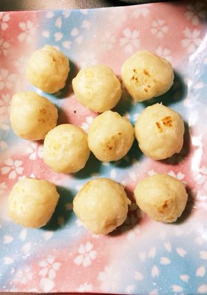うどんで 簡単に団子-レシピのメイン写真