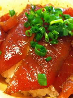 「マグロのヅケ丼」-レシピのメイン写真