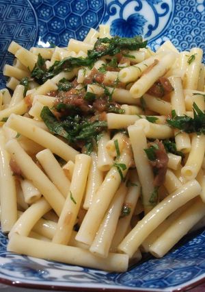 冷たくても美味しい　梅のさっぱりパスタ-レシピのメイン写真