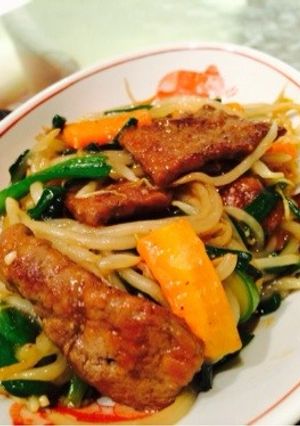 もやしで節約☆レバニラ炒め-レシピのメイン写真