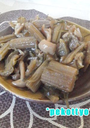 ご飯がすすむ蕗の佃煮-レシピのメイン写真