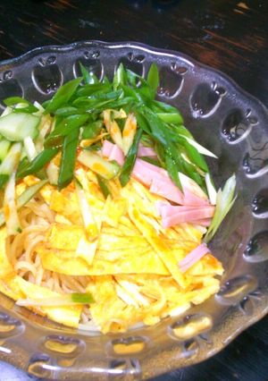 第２段、日清ラ王(醤油(冷麺)-レシピのメイン写真