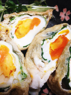 レンジで簡単。大葉と油揚げたまご-レシピのメイン写真