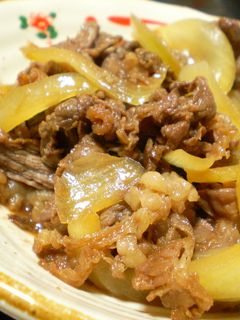ご飯がススム!!牛肉と玉ねぎの甘辛炒め-レシピのメイン写真
