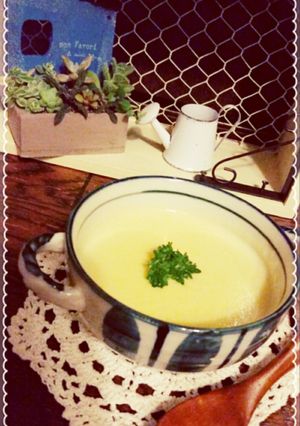 捨てないで！芯から風味豊かなコーンスープ-レシピのメイン写真