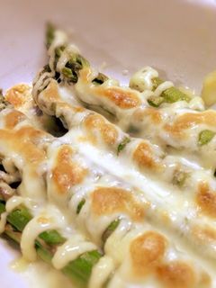 トースターで簡単♡アスパラのチーズ焼き-レシピのメイン写真