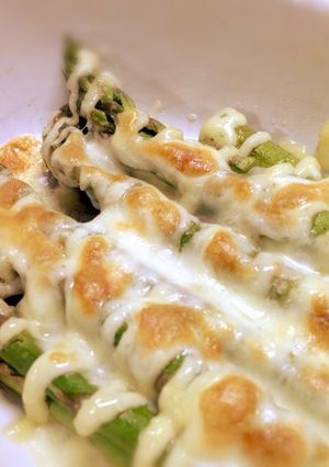 トースターで簡単♡アスパラのチーズ焼き-レシピのメイン写真