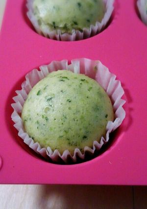 離乳食にも♪ほうれん草の蒸しパン-レシピのメイン写真
