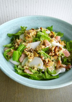 レタスと小蕪のナッツドレッシングサラダ＊-レシピのメイン写真