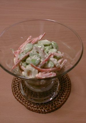 枝豆のわさびマヨネーズサラダ-レシピのメイン写真
