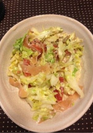 うちのコールスローサラダ-レシピのメイン写真