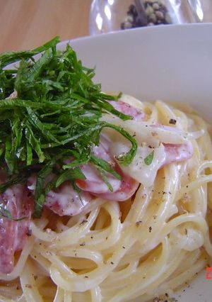 意外な組み合わせ 濃厚クリームパスタ-レシピのメイン写真