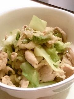キャベツと豚肉のピリ辛みそ炒め-レシピのメイン写真
