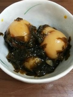 農家のレシピ♪新じゃがとワカメの煮物-レシピのメイン写真