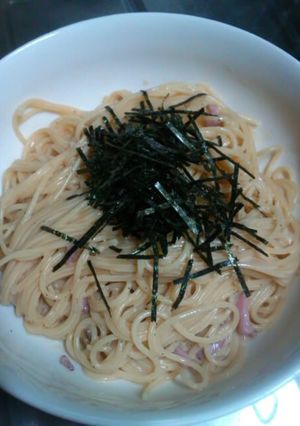 ズボラだけど(笑)旦那が大好き塩辛パスタ-レシピのメイン写真