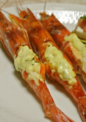 ちょっとお洒落なエビのマヨオーブン焼き-レシピのメイン写真