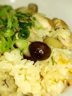 鶏ときのこの炊き込みご飯-レシピのメイン写真