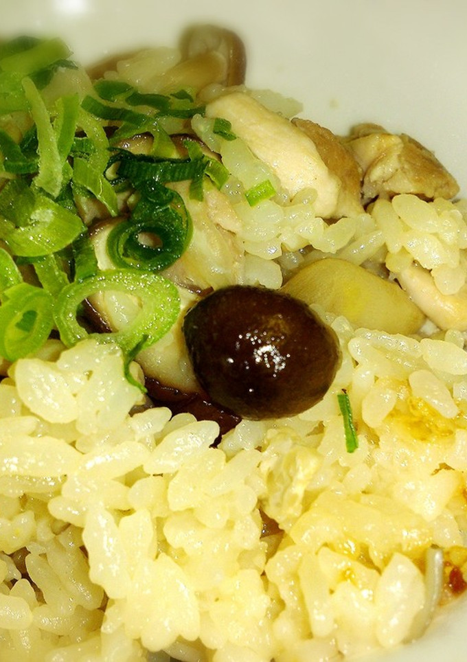 鶏ときのこの炊き込みご飯-レシピのメイン写真