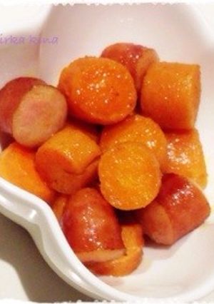 お弁当に☆にんじんウインナーのカレー炒め-レシピのメイン写真