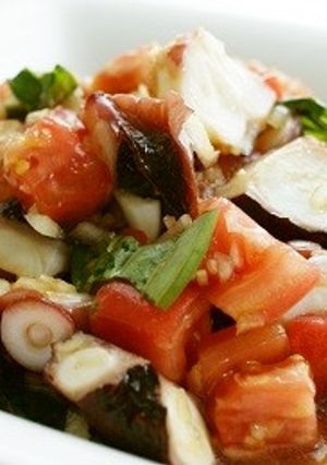 蛸とトマトのサラダ-レシピのメイン写真