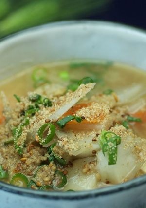山椒風味ごま汁-レシピのメイン写真