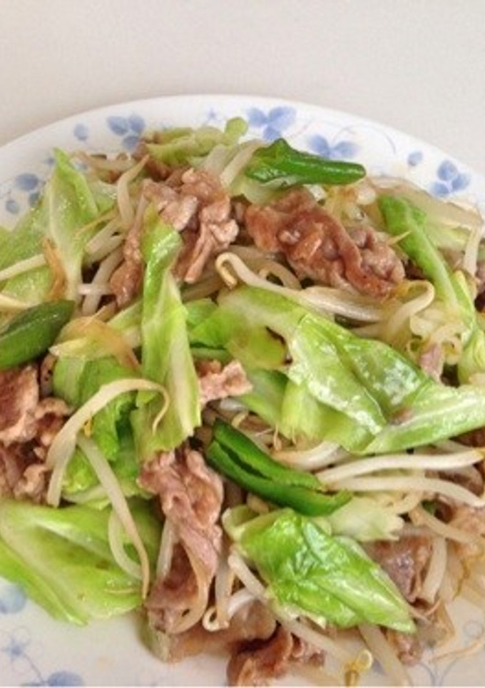 片栗粉をもみこんで☆やわらか肉の野菜炒め-レシピのメイン写真