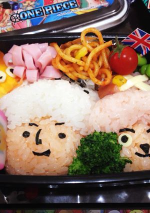 ゆるキャラ弁♡ロー&チョッパー♡-レシピのメイン写真
