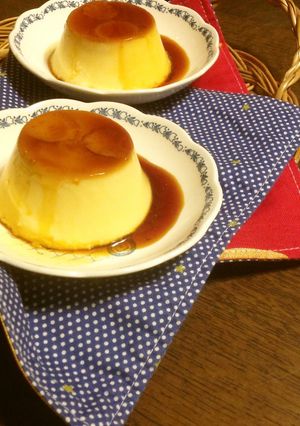 保温して全卵使い切りプリン-レシピのメイン写真