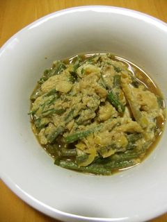 アイコ(山菜)の卵とじ-レシピのメイン写真