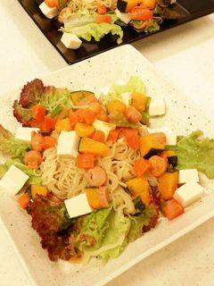 サラダ感覚★コロコロ野菜の冷やし中華-レシピのメイン写真