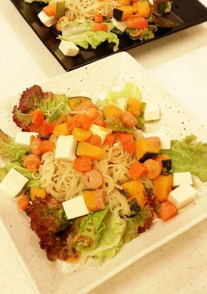 サラダ感覚★コロコロ野菜の冷やし中華-レシピのメイン写真