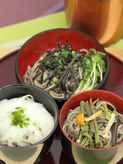 3種の味をたのしむ小盛りそば-レシピのメイン写真