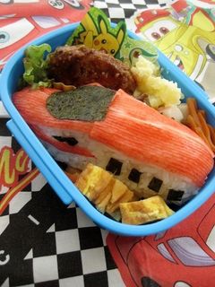 スーパーこまち(キャラ弁)(幼稚園)-レシピのメイン写真