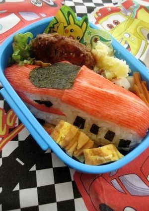 スーパーこまち（キャラ弁）（幼稚園）-レシピのメイン写真