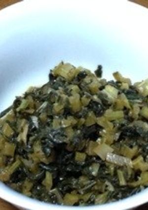 だいこん葉のぽん酢炒め-レシピのメイン写真