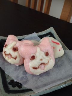 じばにゃんお饅頭-レシピのメイン写真